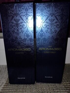 Aroma 360 Blue Shampoo And Conditioner